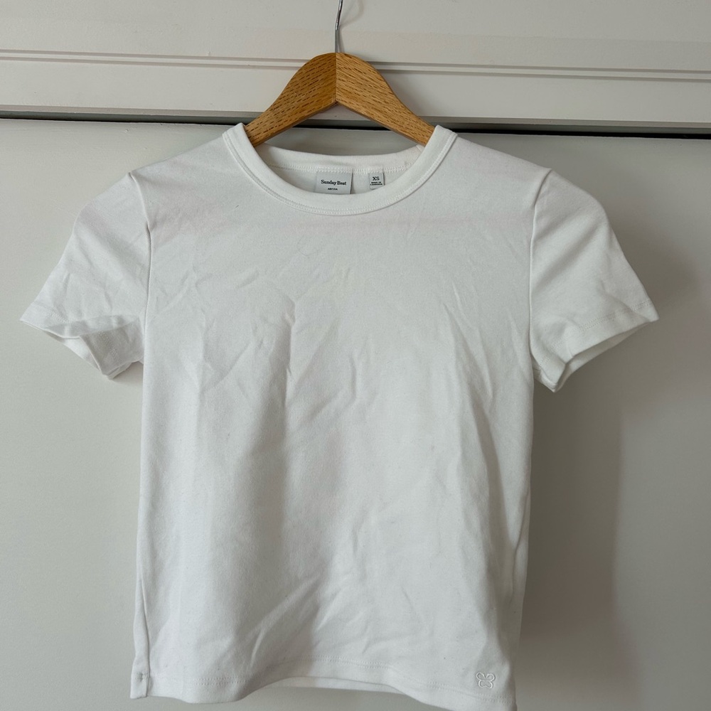 Sunday Best Classic White Tee